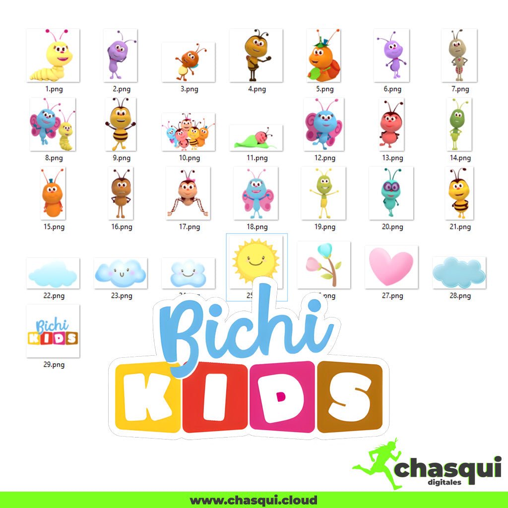 Kit Digital - Bichikids - Chasqui Productos Digitales