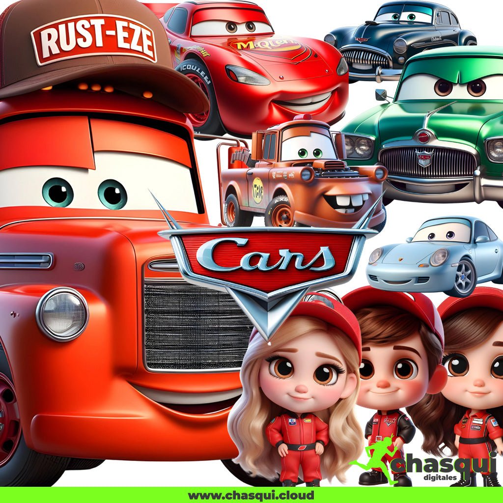 kit Digital - Cars 3D - Chasqui Productos Digitales