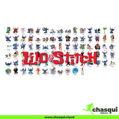 Kit Digital - Lilo y Stitch - Chasqui Productos Digitales