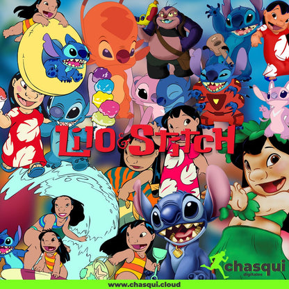 Kit Digital - Lilo y Stitch - Chasqui Productos Digitales